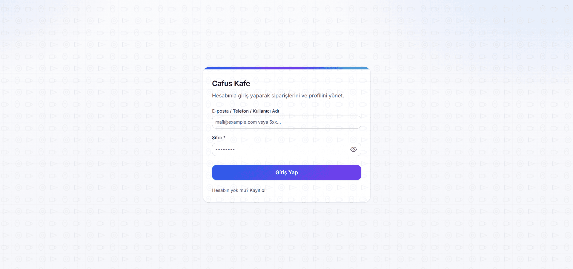 Uyarılar ve sistem durumu kartları (kurulum adımları / bildirimler)