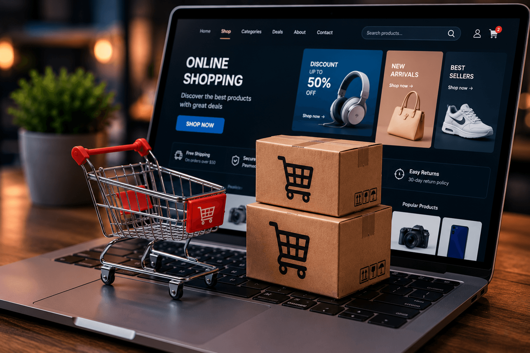 E-ticaret altyapısı kapak görseli